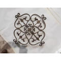 Wrought Iron Decorative Ornament  Decorative Fence Panel For Wrought iron Gate  railing Or fence decoration Ornament